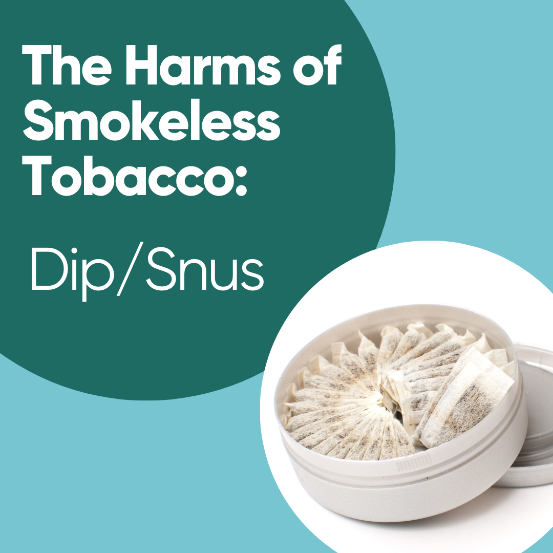 The Harms of Smokeless Tobacco: Dip/Snus